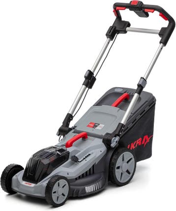 IKRA Grasmaaier 43cm | Retour deal | 50% korting, IKRA, Gebruikt, Verzenden, Accu-grasmaaier