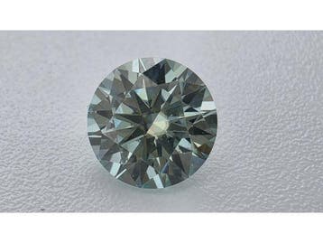 Veiling - Moissanite briljant 1 crt Light Blue ( GRA gecerti, Handtassen en Accessoires, Nieuw