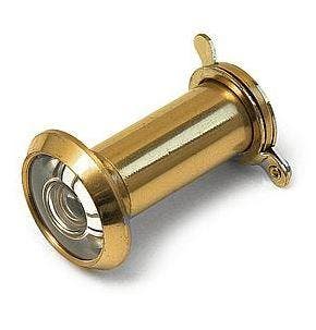 DX Deurspion 200 graden messing gepolijst, Doe-het-zelf en Bouw, Deuren en Vliegenramen, Nieuw