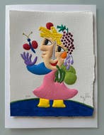 Juan García Ripollés (1932) - Chica con frutas