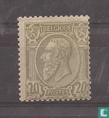 België - Koning Leopold II - 1886, Postzegels en Munten, Verzenden, Postfris
