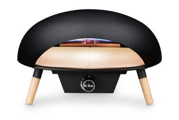 2dekans | Le Feu Turtle 3.0 Gas Pizzaoven – Zwart – 8 kW –, Ophalen of Verzenden