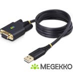 StarTech.com 1P3FFCNB-USB-SERIAL serile kabel Zwart 1 m USB, Verzenden