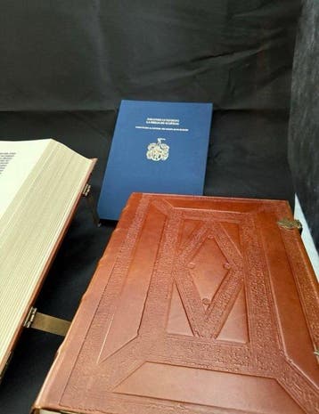 The Gutenberg Bible (The 42 lined Bible). (Volume I & II) -