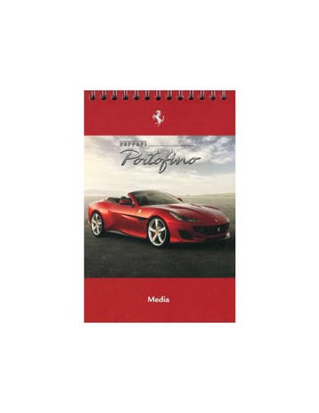 2017 FERRARI PORTOFINO MEDIA BROCHURE ENGELS, Ophalen of Verzenden, Nieuw