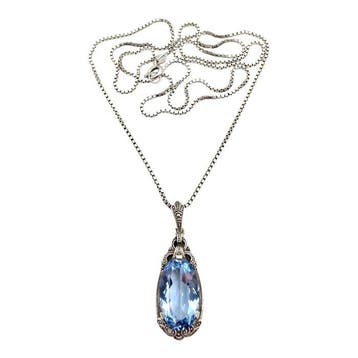 Zilver - Halsketting - Art Deco, ca. jaren 1930