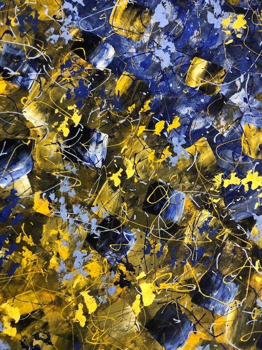 MIMI ERES - Gardens (XXL), Antiquités & Art, Art | Peinture | Moderne