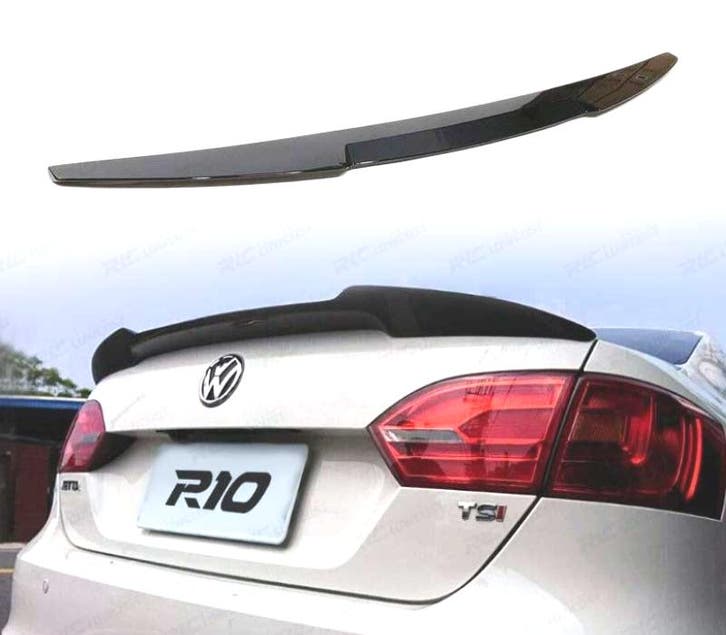 Aileron Spoiler de Toit Vw Jetta 6 12-18 Look M4 Noir Brilla, Auto-onderdelen, Carrosserie, Verzenden