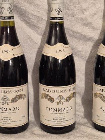 1992 1993 & 1994 Labouré Roi - Pommard - 3 Flessen (0.75