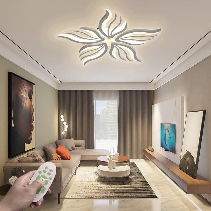Design LED Plafondlamp 48W | OP = OP | Sla nu toe!, Huis en Inrichting, Lampen | Plafondlampen, Nieuw, Metaal, Verzenden