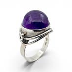 Zonder minimumprijs - Ring Zilver - amethist, Nieuw