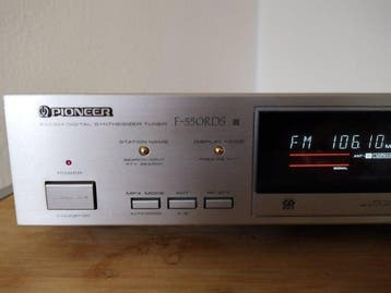 Pioneer - F-550RDS FM/AM stereo digitale synthesizer Tuner, Nieuw