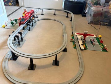 Lego - Trains - 6399 - Airport Shuttle - 1990-2000, Nieuw