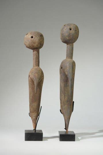 Une sculpture en bois. - Prampram - Ghana (Sans prix de
