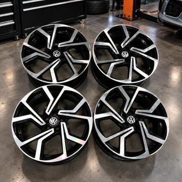 18” gti brescia velgen geschikt voor vw polo Seat Ibiza Skod, Auto-onderdelen, Banden en Velgen, Ophalen, Gebruikt, 18 inch, Velg(en)