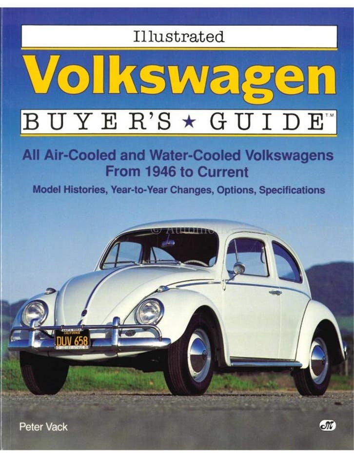 ILLUSTRATED VOLKSWAGEN BUYERS GUIDE, ALL AIR-COOLED AND WA.., Boeken, Auto's | Boeken, Ophalen of Verzenden