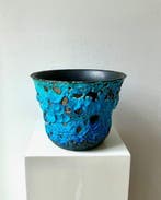 Cyclope Emaux des Glacier - Charles Cart - Pot de fleurs -