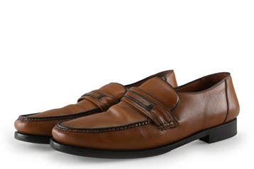 Ambiorix Loafers in maat 43½ Cognac, Kleding | Heren, Schoenen, Loafers, Ambiorix, Overige kleuren, Verzenden