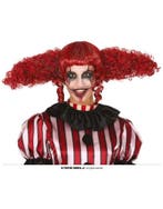 Killer clown dames pruik, Ophalen of Verzenden, Nieuw