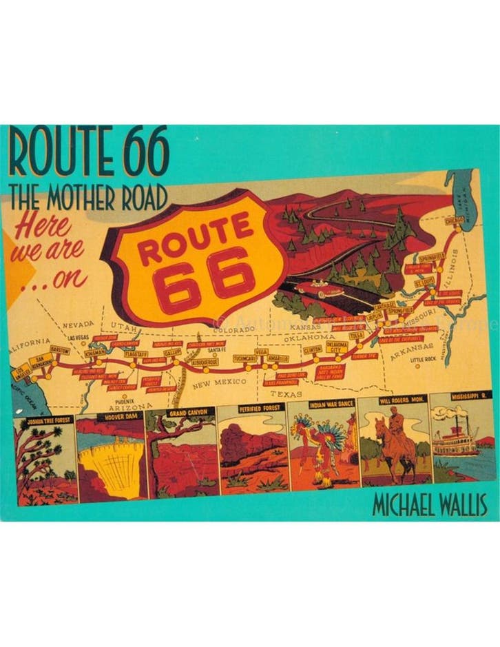 ROUTE 66, THE MOTHER ROAD, HERE WE ARE ...ON ROUTE 66, Boeken, Auto's | Boeken