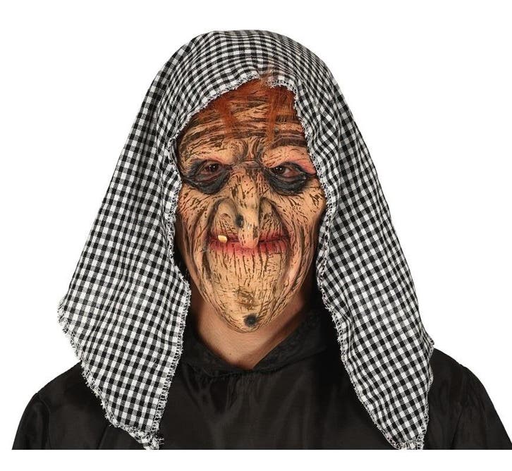 Halloween Heksen Masker Kap, Hobby en Vrije tijd, Feestartikelen, Nieuw, Verzenden