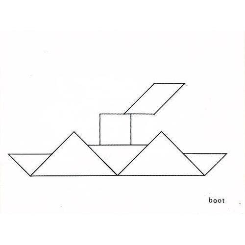 Tangram voorbeeldkaarten 3, Livres, Livres scolaires, Envoi