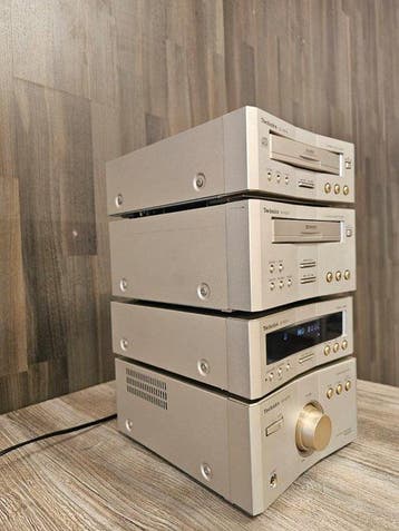 Technics - SL-HD310 + RS-HD310 + ST-HD310+ SE-HD310 Hifi-set, Nieuw