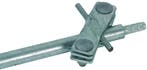 Dehn Support de connexion pour tiges de terre St/Tzn D 25mm, Bricolage & Construction, Verzenden