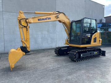 Veiling: Midigraafmachine Komatsu PC60-8 Diesel 2014, Ophalen