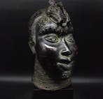 Tête de commemorative - sculptuur - yoruba/ beni edo - Benin