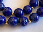 18 karaat (750) goud - lapis lazuli - Armband