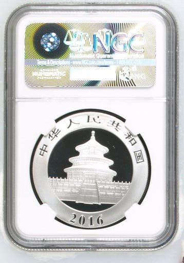 Chine. 10 Yuan 2016. Panda bear. Kung Fu Panda special, Postzegels en Munten