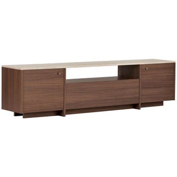 Evila TV-meubel - Houtkleurig/Beige - Nieuw/Ongebruikt -, Verzenden, 150 tot 200 cm, Nieuw, Scandinavisch