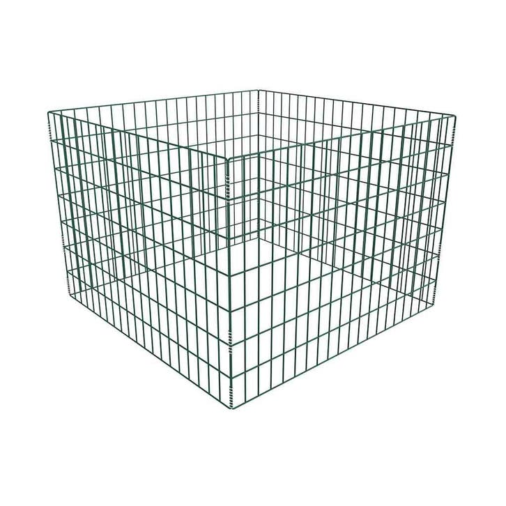 vidaXL Compostbak vierkant 100x100x70 cm mesh, Jardin & Terrasse, Jardin & Terrasse Autre, Envoi
