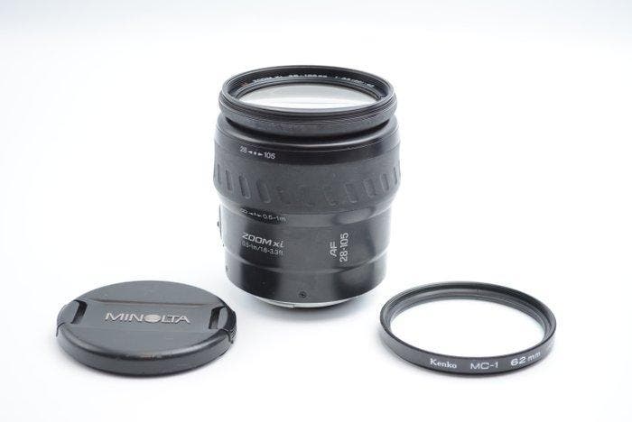 Minolta AF Zoom Xi 3.5-4.5/28-105mm + AF Zoom, Audio, Tv en Foto, Fotocamera's Analoog