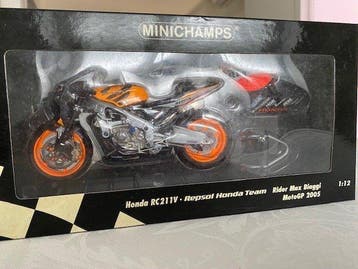 Minichamps 1:12 - Moto miniature - Honda RC211V Repsol Honda