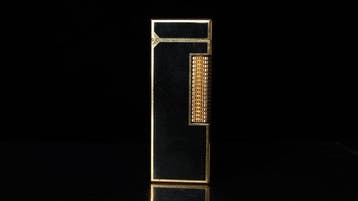 Dunhill - Lacquer Pattern Rollagas Lighter - Aansteker -