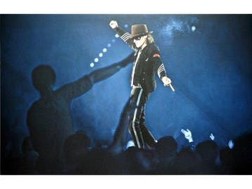 Udo Lindenberg (1946) - live in Aktion - XXL - 50x32 cm, Antiek en Kunst