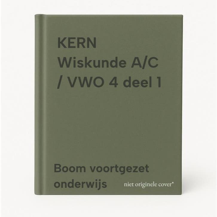 KERN Wiskunde A/C / VWO 4 deel 1 9789464420746, Boeken, Overige Boeken, Zo goed als nieuw, Verzenden