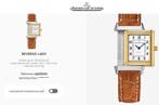 Jaeger-LeCoultre - Reverso Lady 18K (0.750) Gold/Steel -, Nieuw