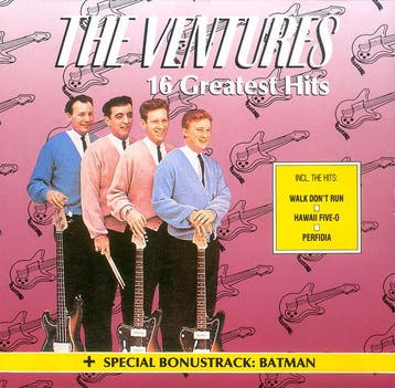Ventures, The - 16 Greatest Hits (CD, 1990), Verzenden