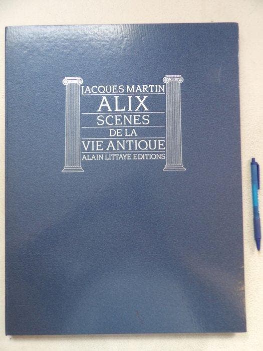 Jacques Martin - Alex portfolio - Scenes de la vie antique -, Livres, BD
