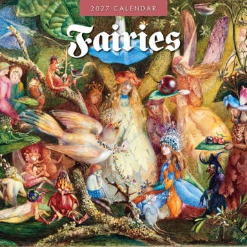 Red Robin Wall Kalender 2027 - Fairies, Ophalen of Verzenden