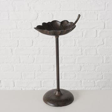 Vasque pour oiseaux - Fonte - Mangeoire pour oiseaux
