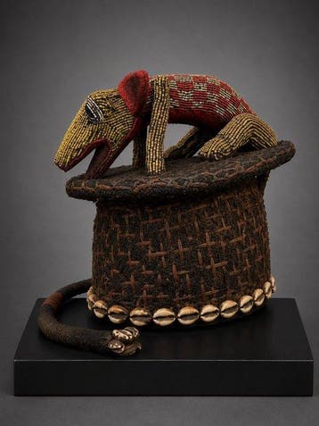 danshoed - Bamileke - Kameroen (Zonder minimumprijs), Antiek en Kunst