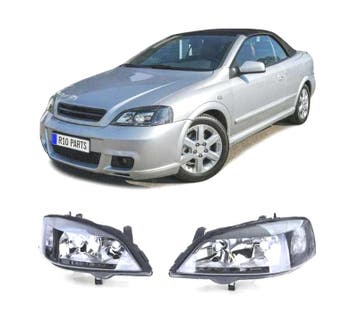 Phares Pour Opel Astra G 98-04 Fond Noir, Verzenden