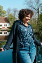 Vest Exxcellent 2 kleurig brei maat 46, Verzenden, Nieuw