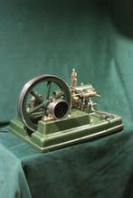 Stoommachine - Gietijzer, Messing - 1960-1970 - Stoommachine