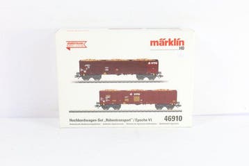 Märklin H0 - 46910 - Modeltrein goederenwagonset (1) -, Nieuw
