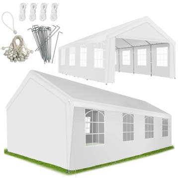 Partytent Mammut 8x4m met plug-in systeem, Verzenden, Nieuw